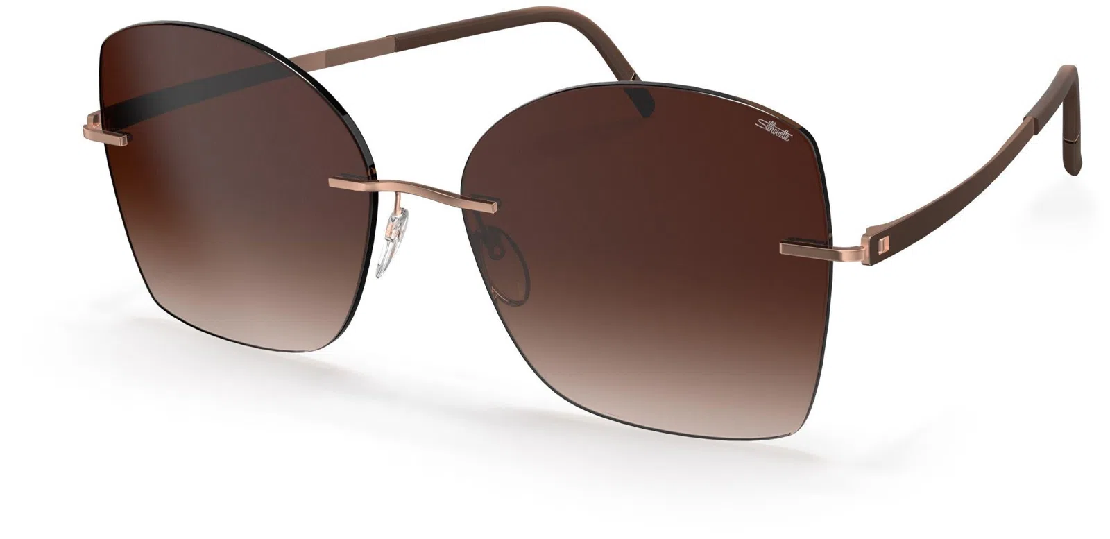 Silhouette Terranea Rimless 8193 Sunglasses - view 11